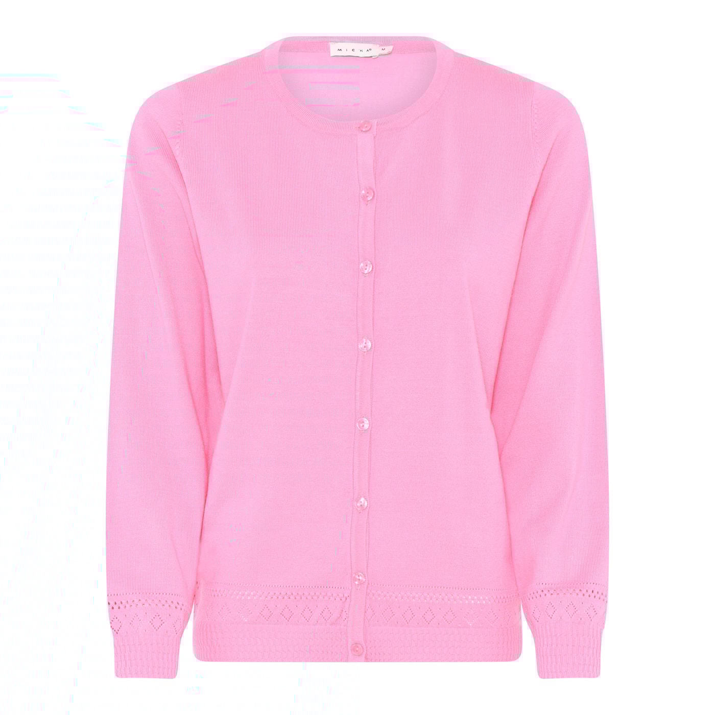 Basic EcoVero Viscose Knit Cardigan