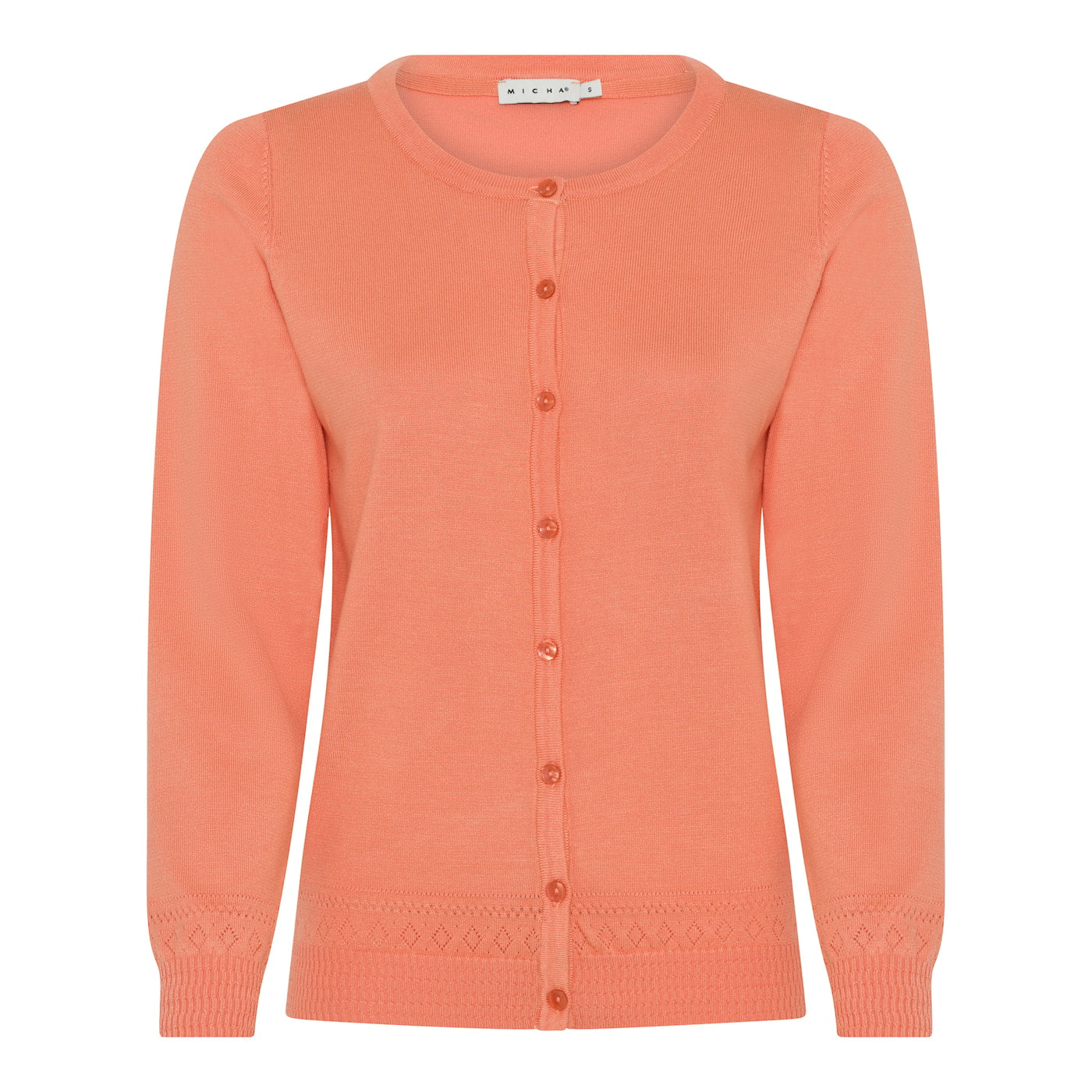 Basic EcoVero Viscose Knit Cardigan