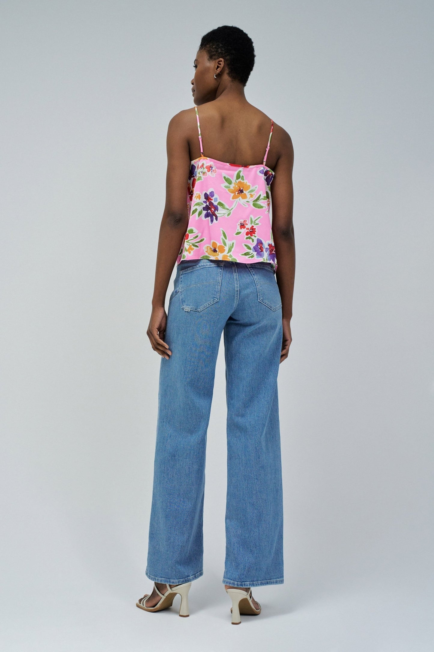 Top with Floral Pattern