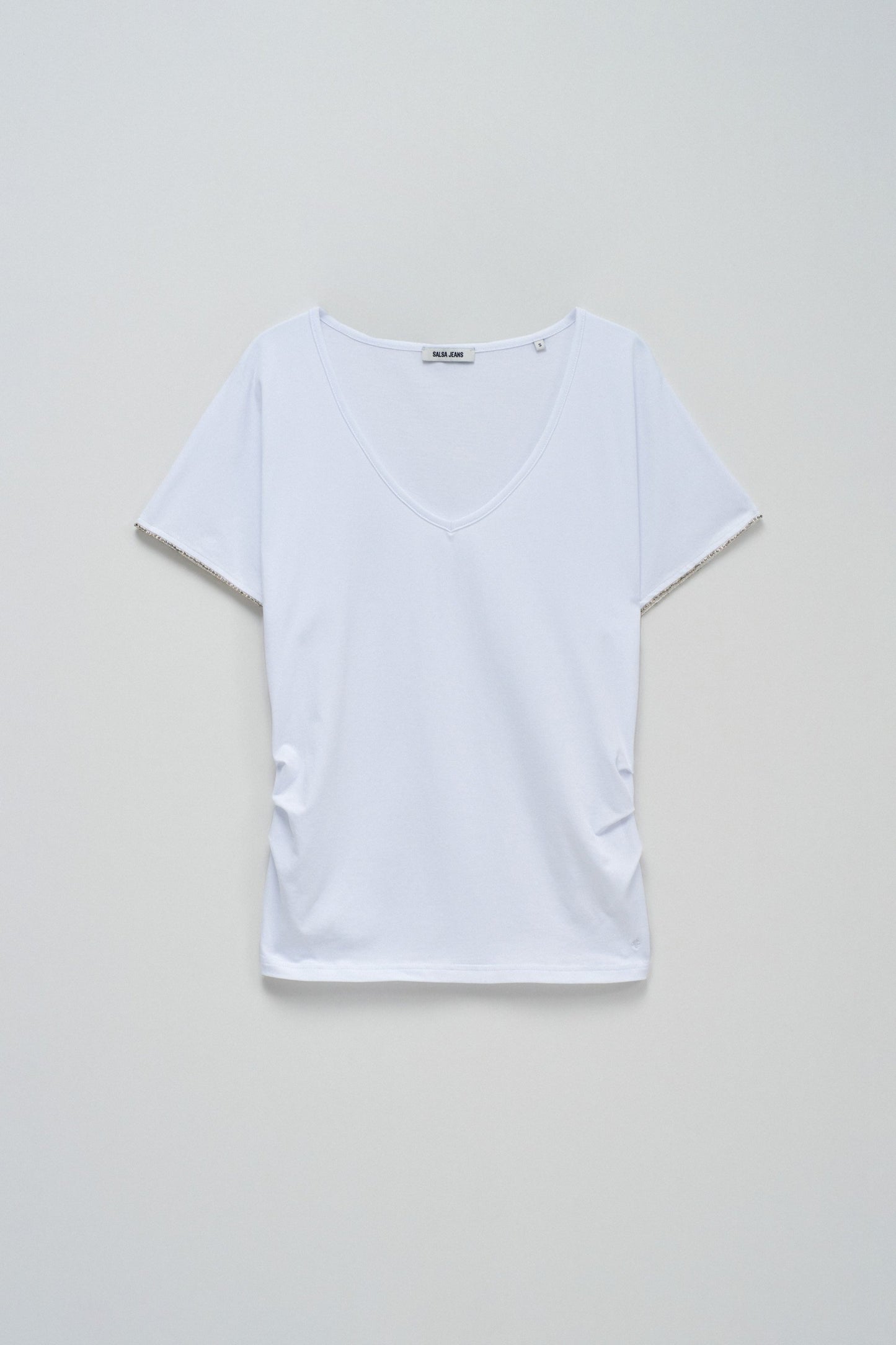 T-shirt with Gathering