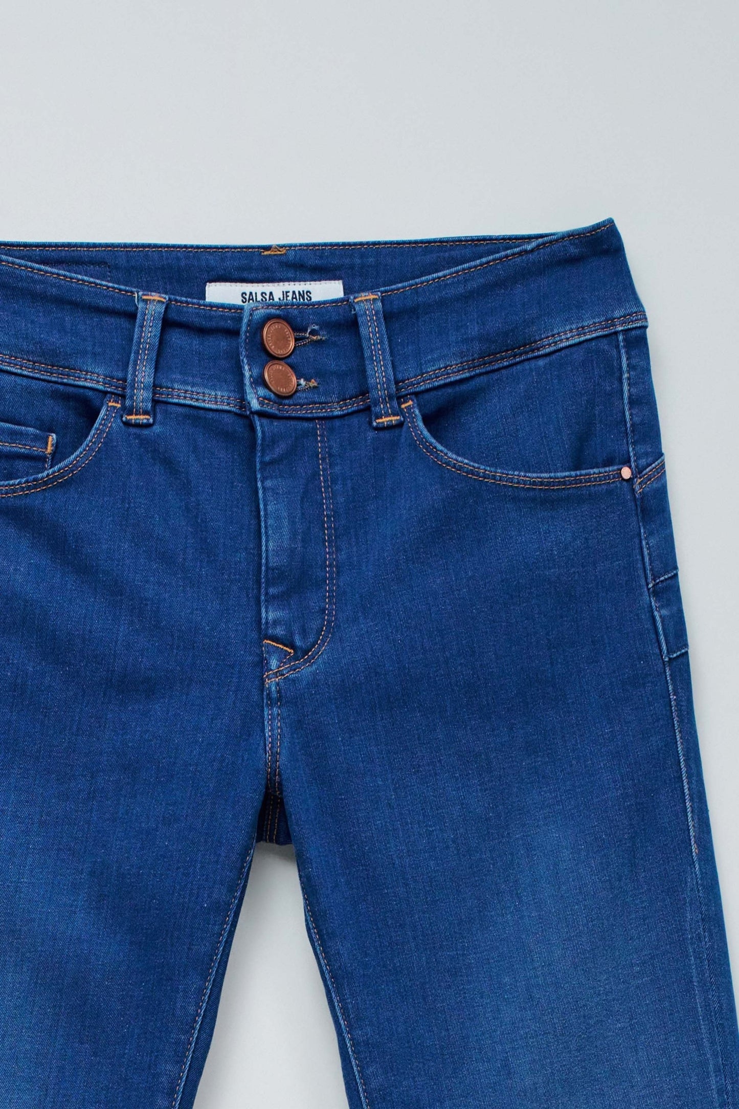 Secret Push in Bootcut Jeans, Blue