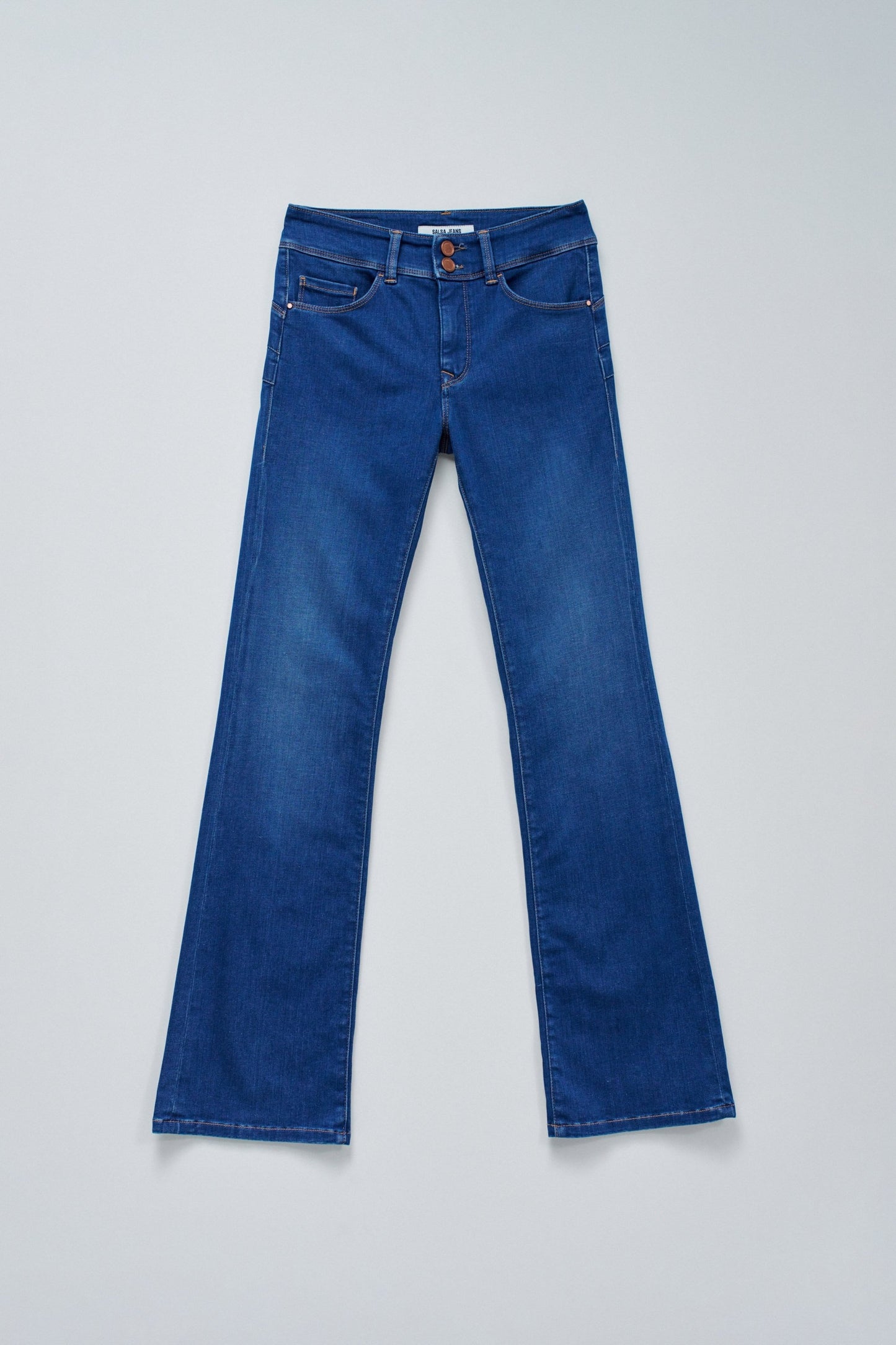 Secret Push in Bootcut Jeans, Blue