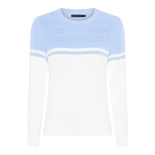 Cable Knit Cotton Jumper