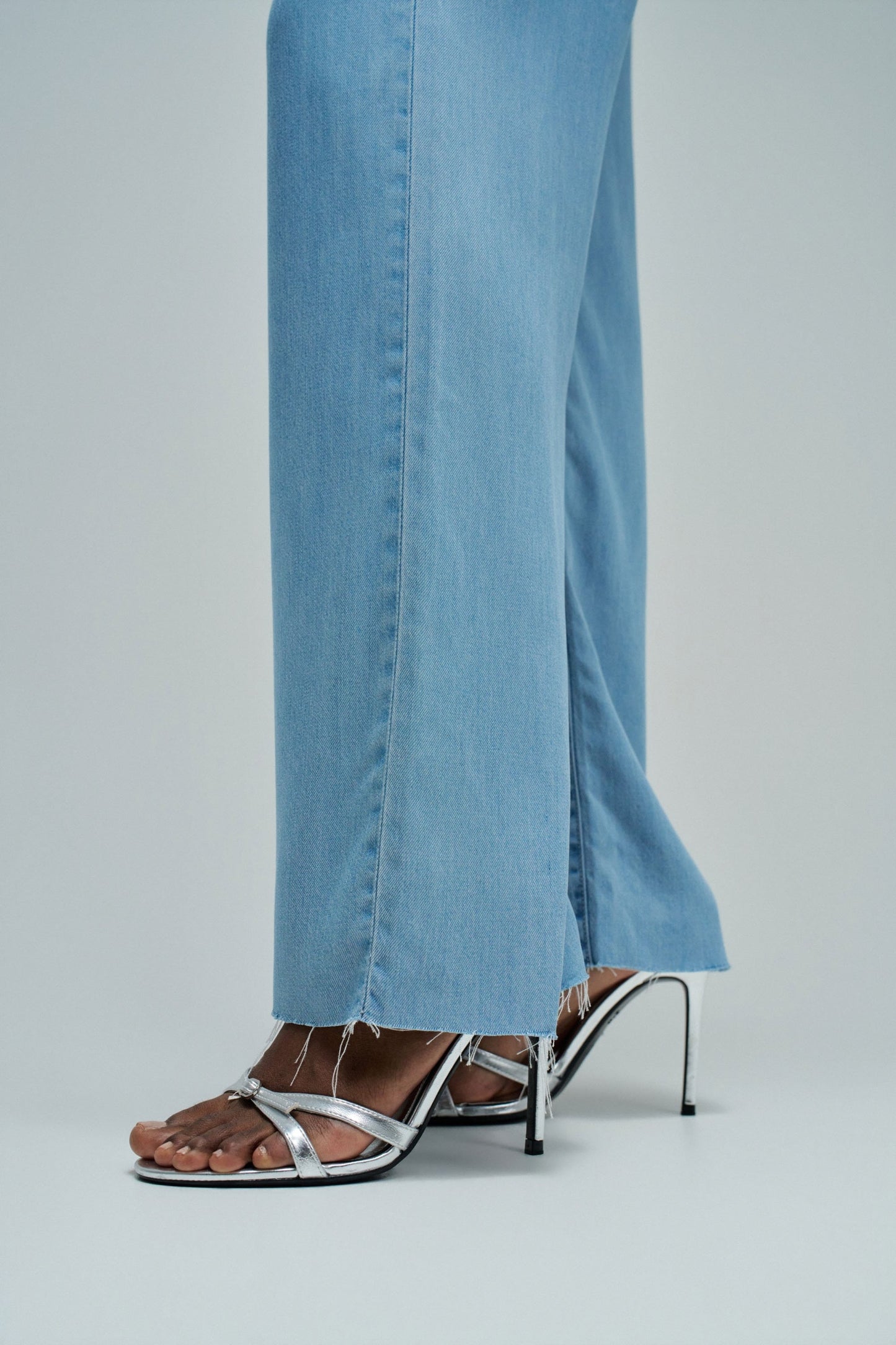 Salsa Jeans Wide Leg Light Denim Jeans