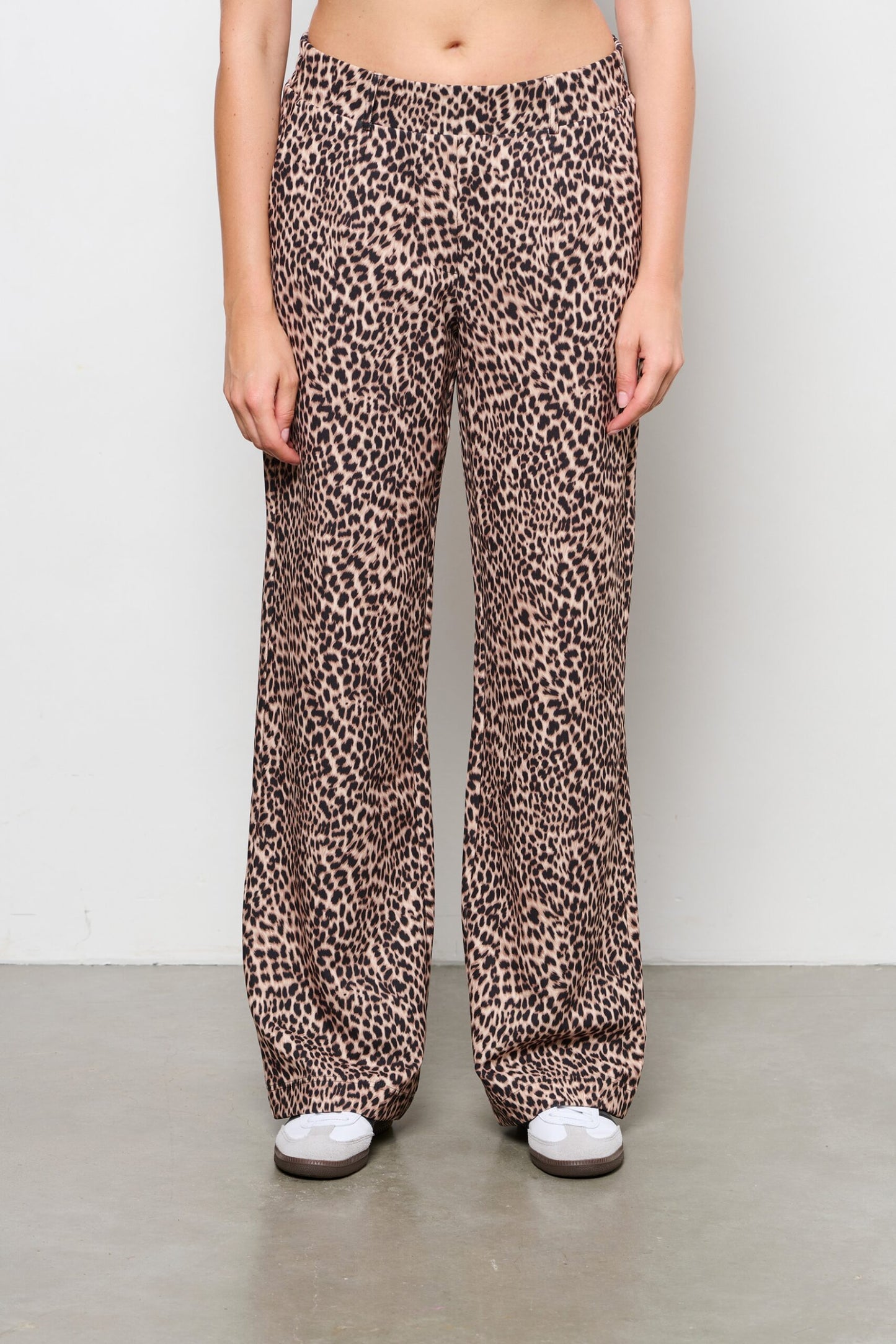 Leopard Print Trousers