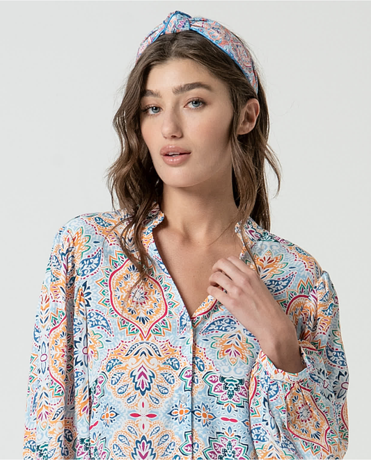 Printed Lined Headband