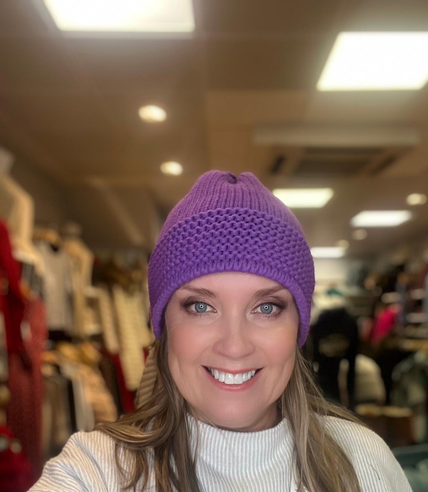 The Head Huggers Hat, Purple