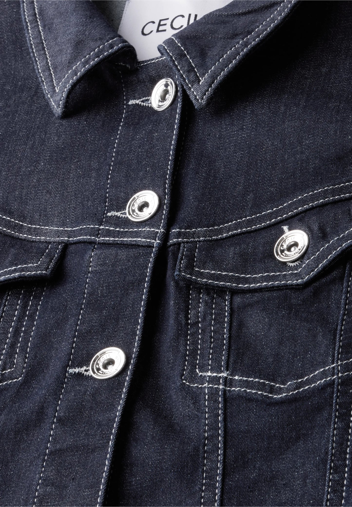 Denim Button-Down Gilet