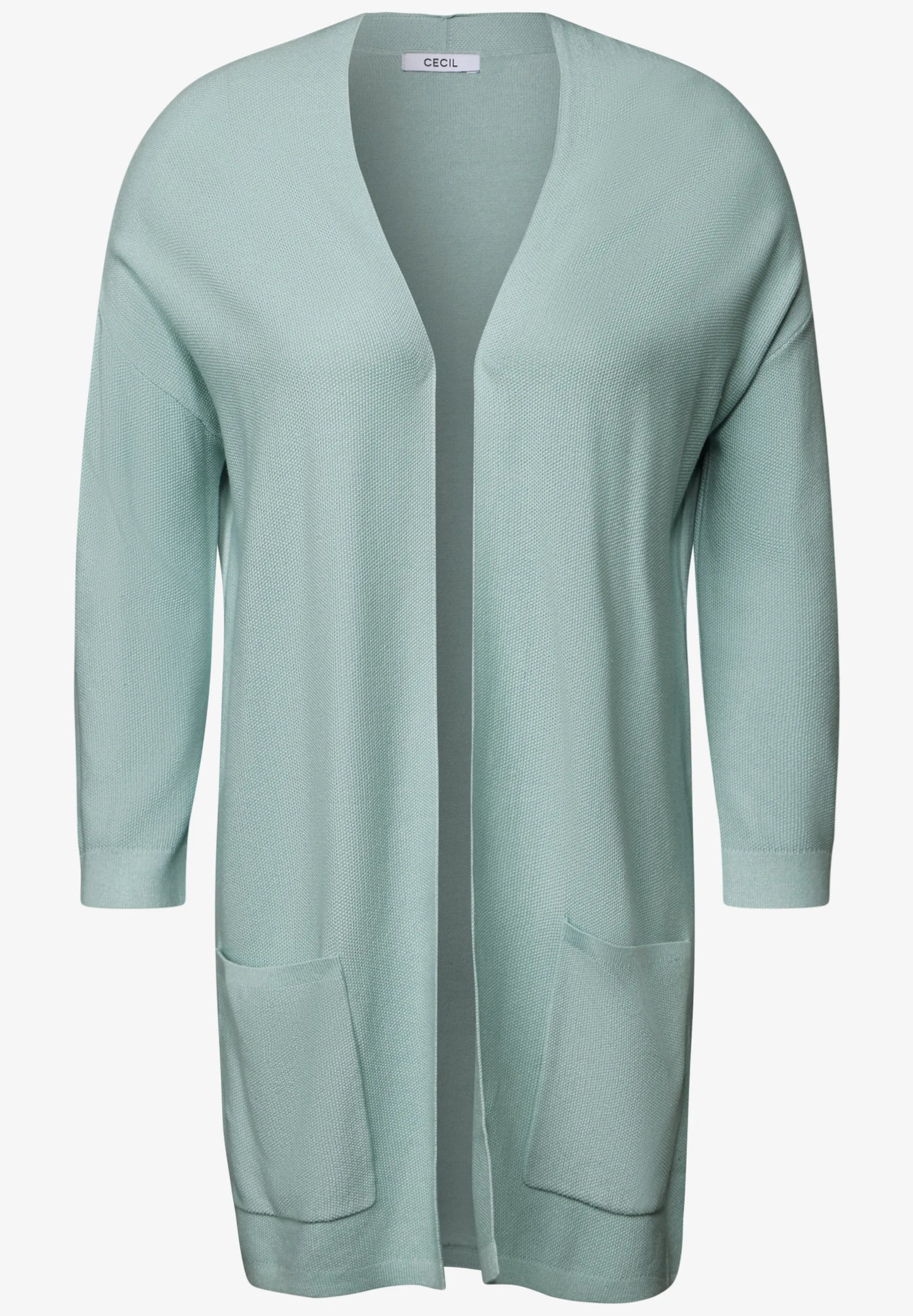 Open Fine Knit Cardigan