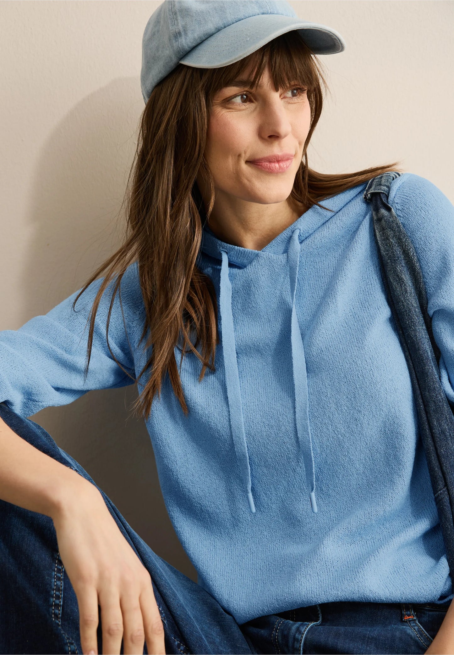 Lightweight Hoodie, Light Blue