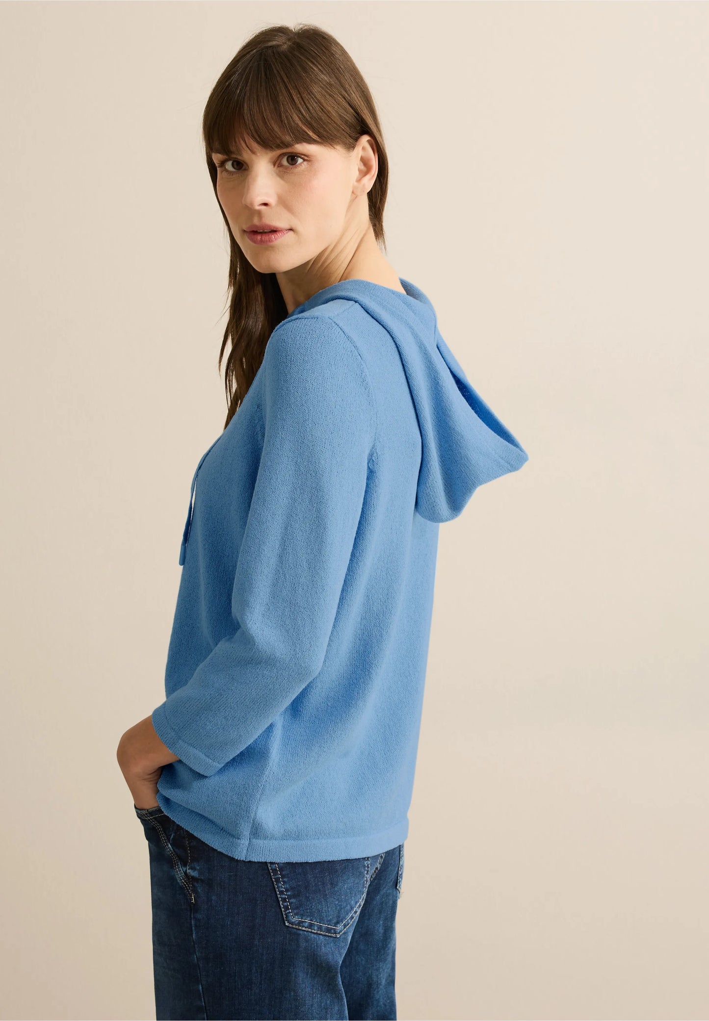 Lightweight Hoodie, Light Blue
