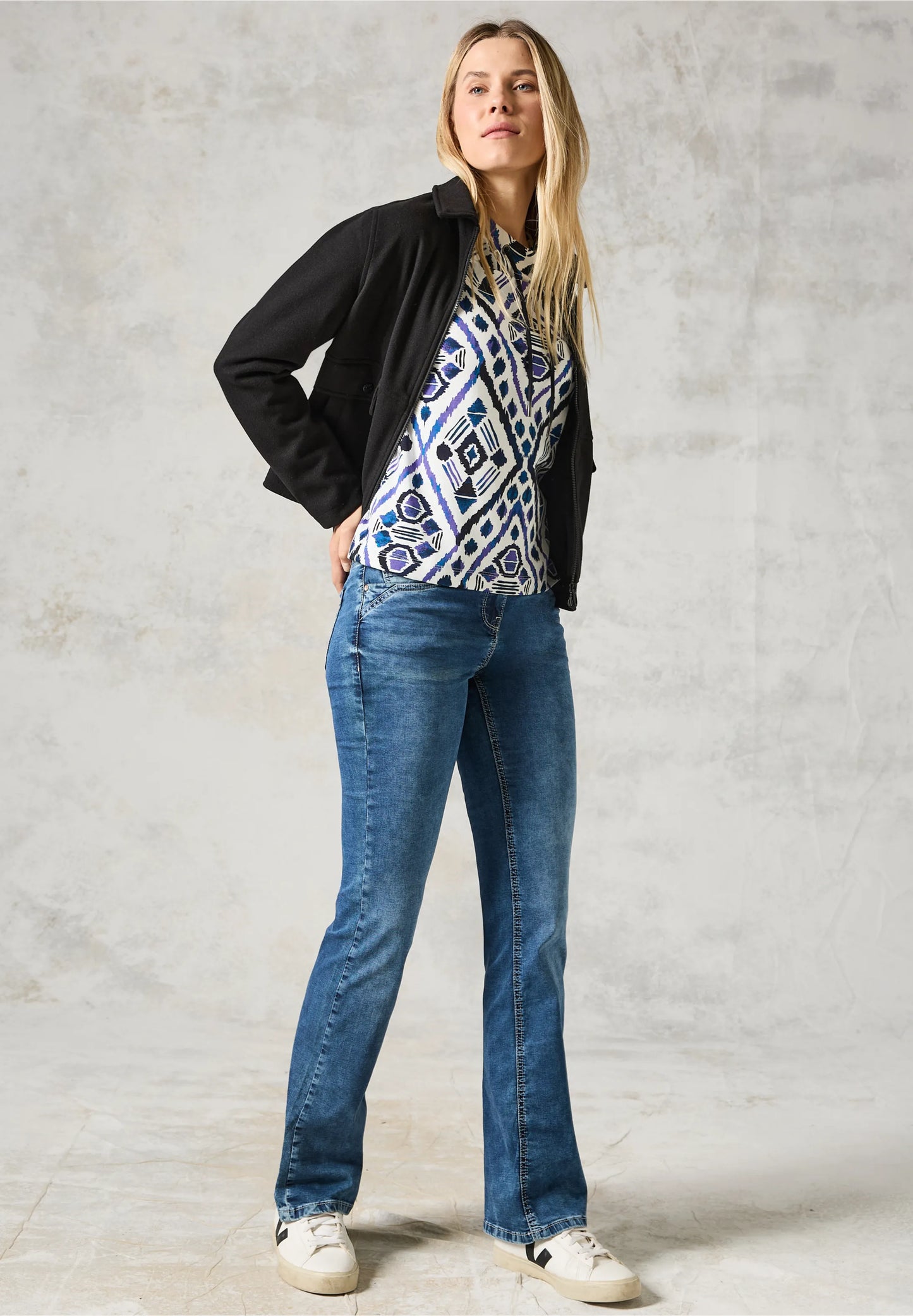 Long Sleeve Shirt with Print