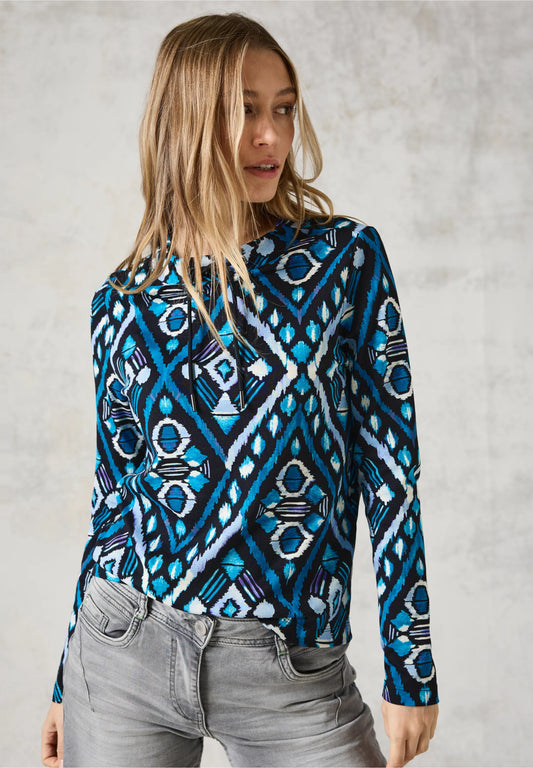 Long Sleeve Top with Print