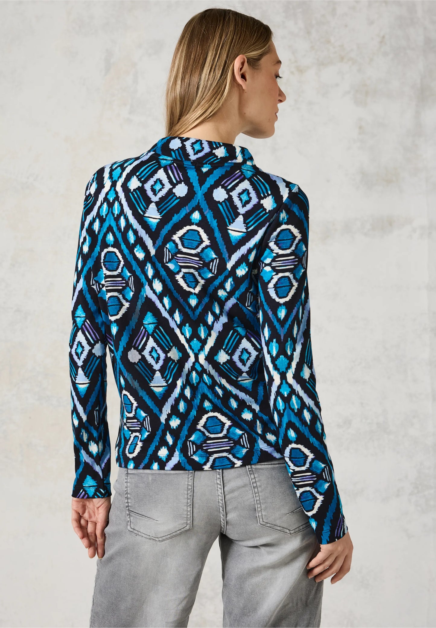 Long Sleeve Top with Print