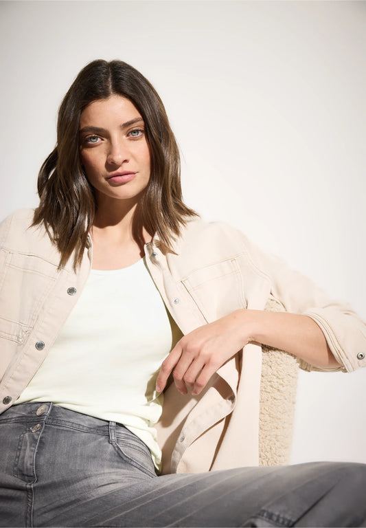 Basic Top, Vanilla White