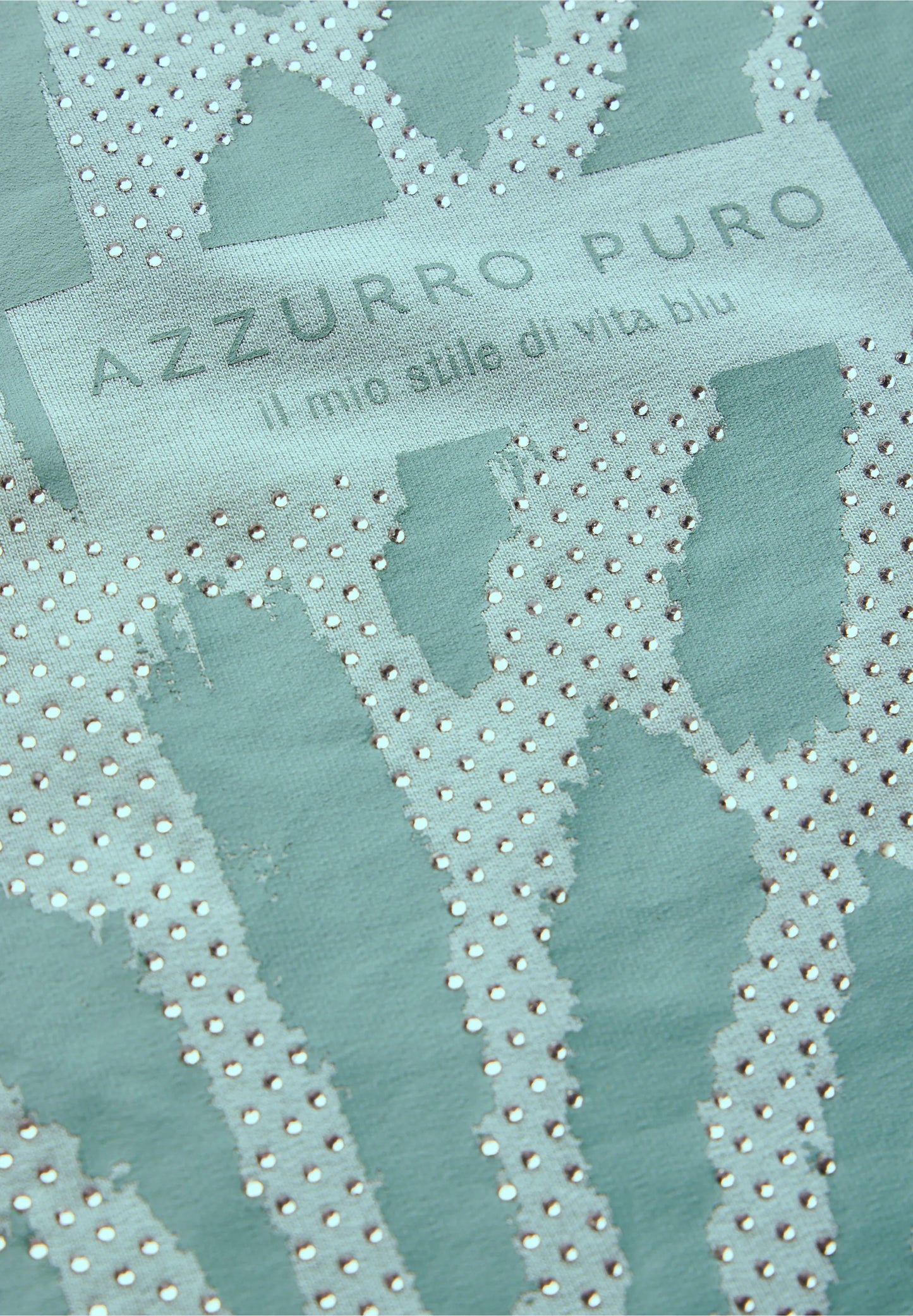 T-Shirt With Glitter Print
