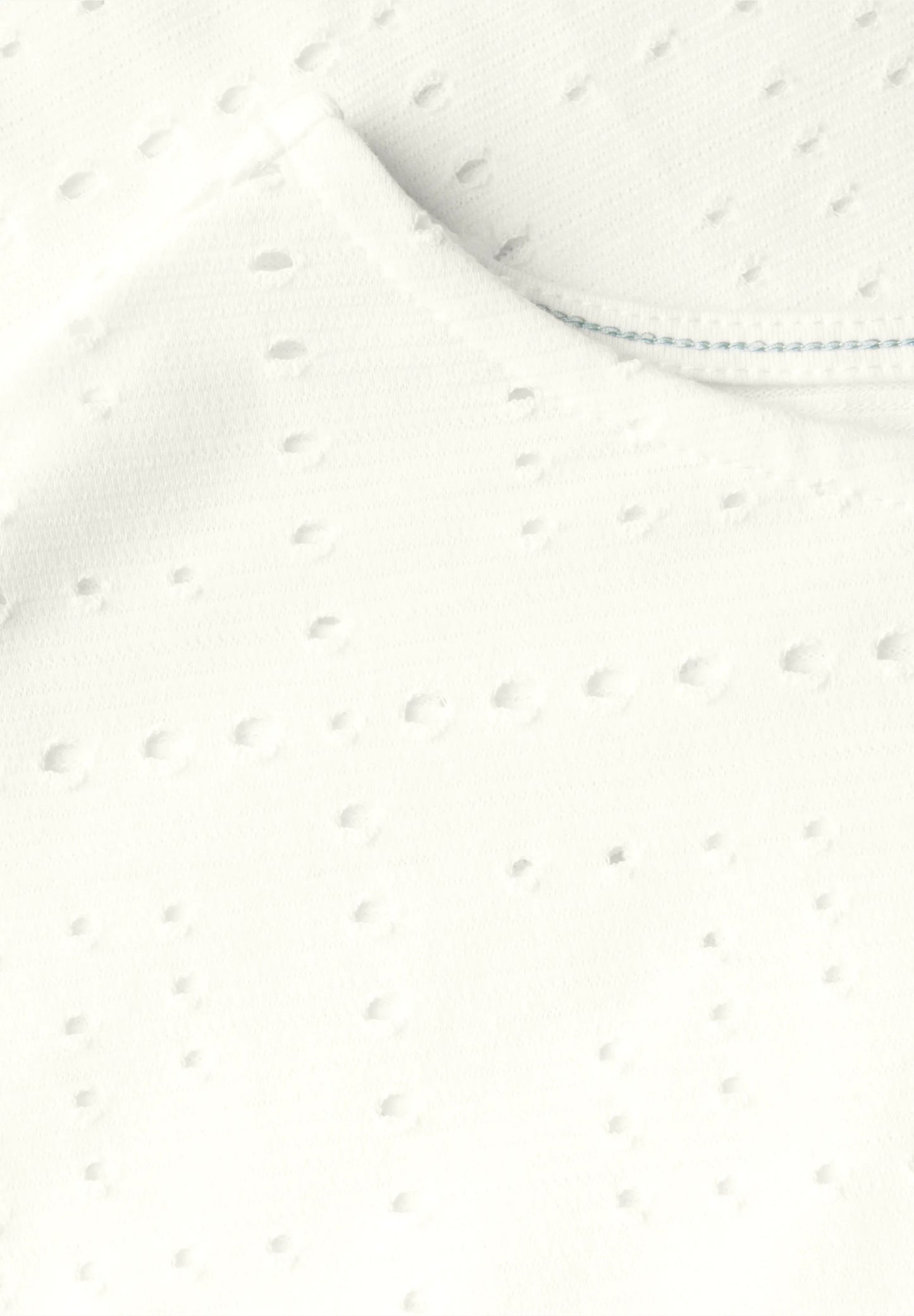 Casual T-Shirt with A Perforated Design