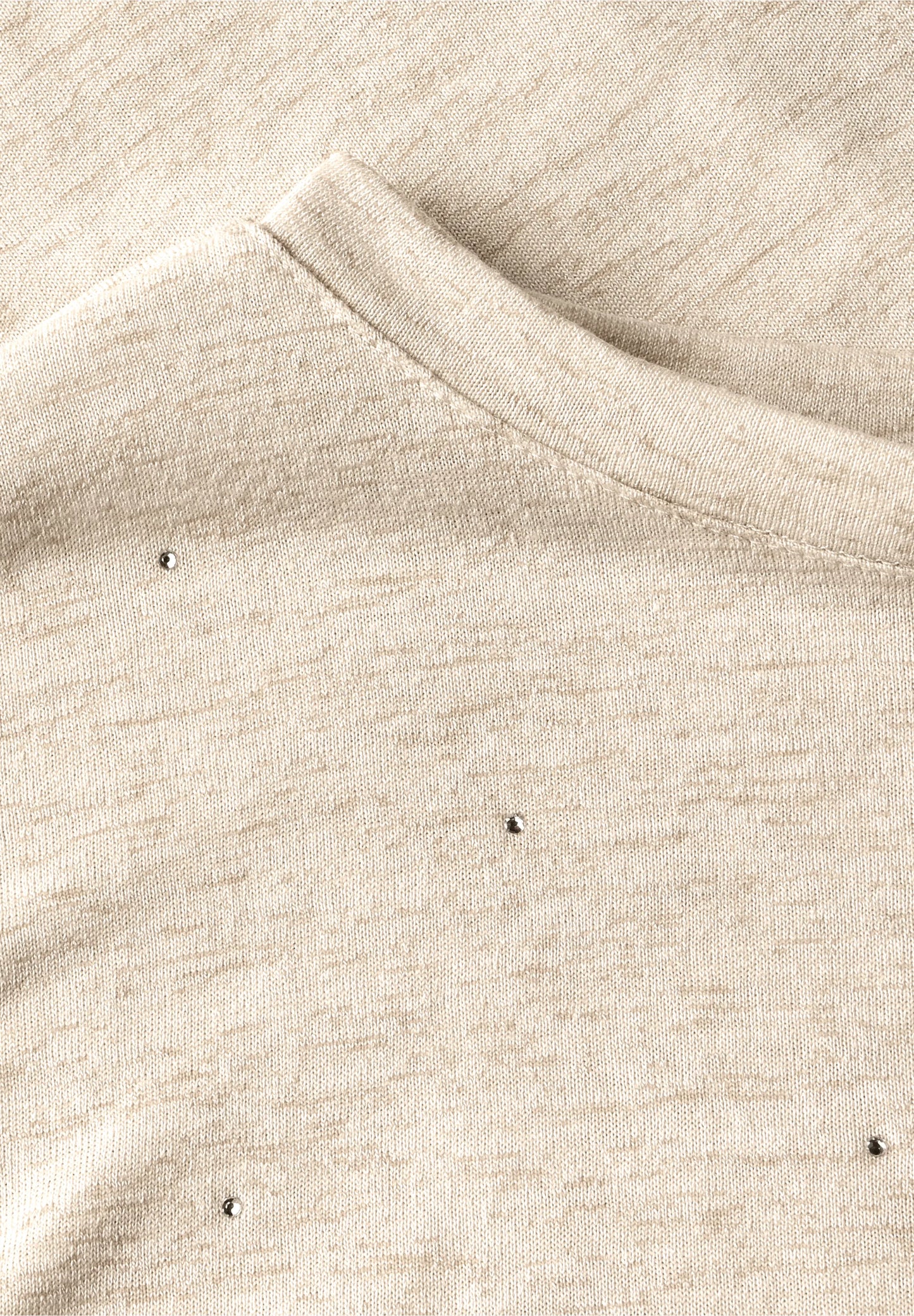 T-Shirt with Decorative Stones