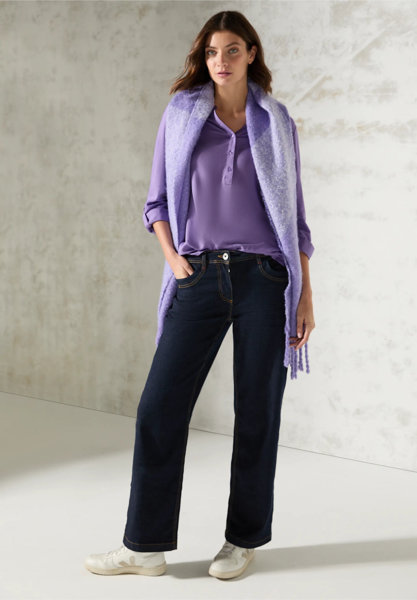 Blouse with Button Placket