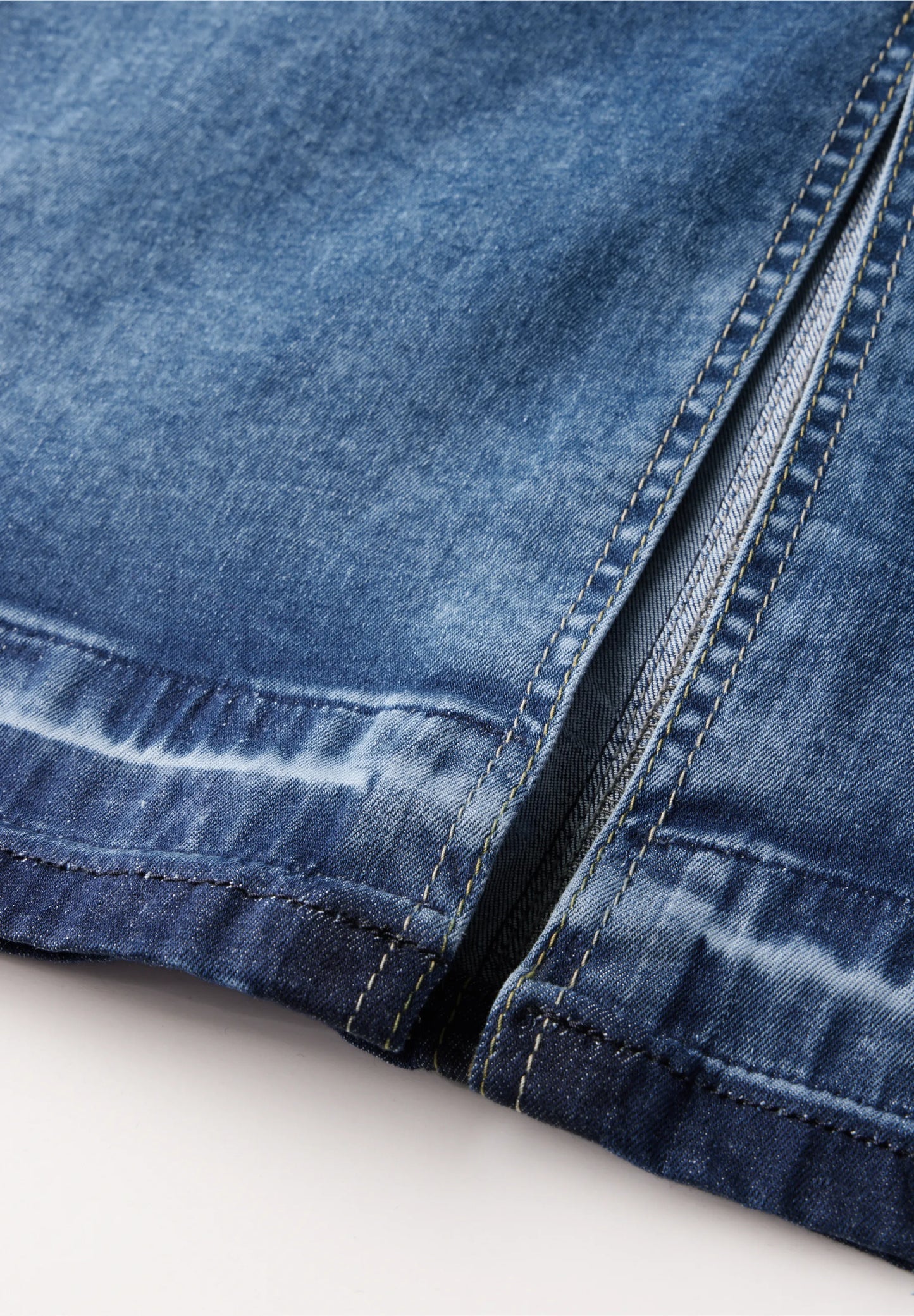 Midi Denim Skirt