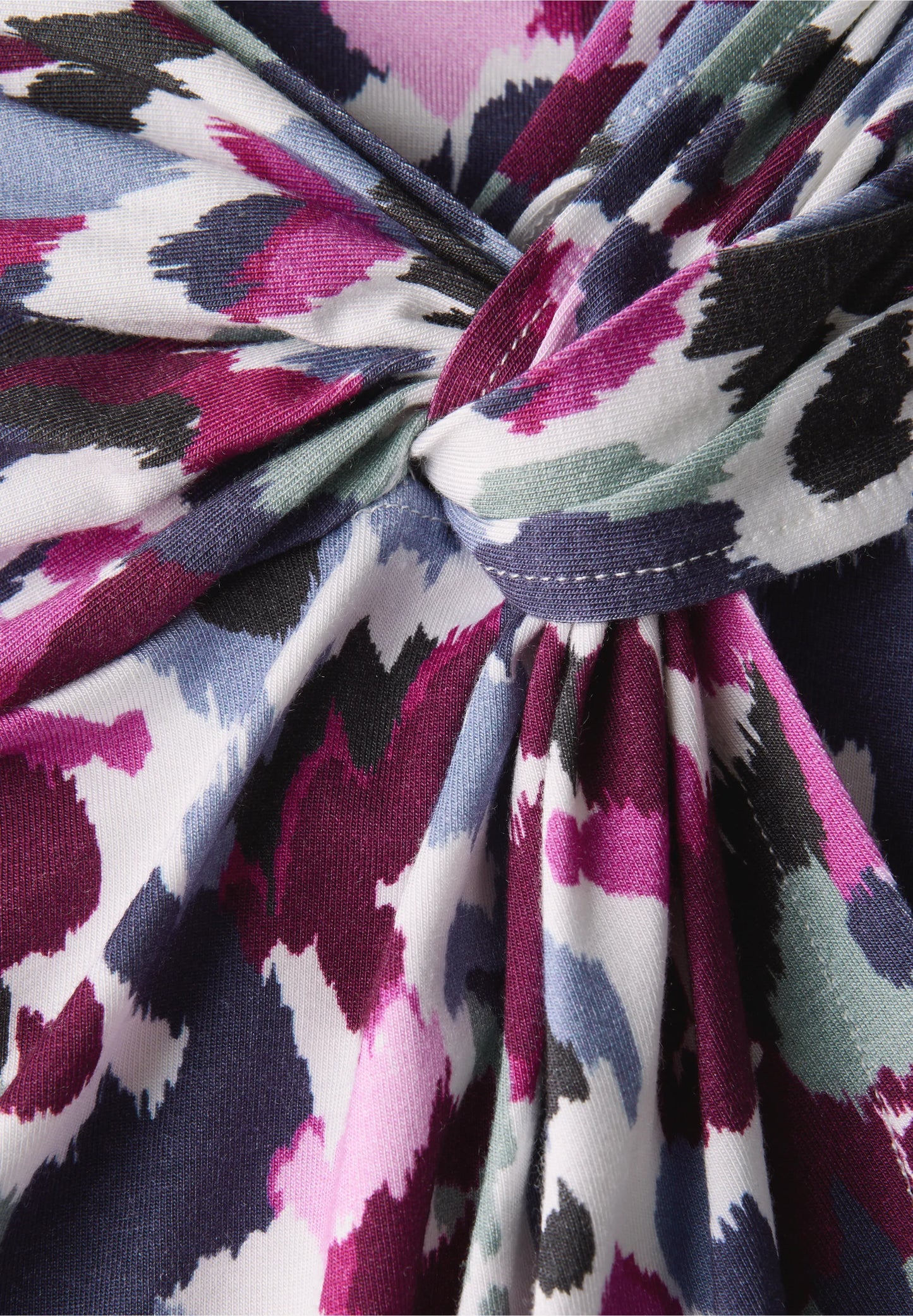 Abstract Print Skort, Multicolour