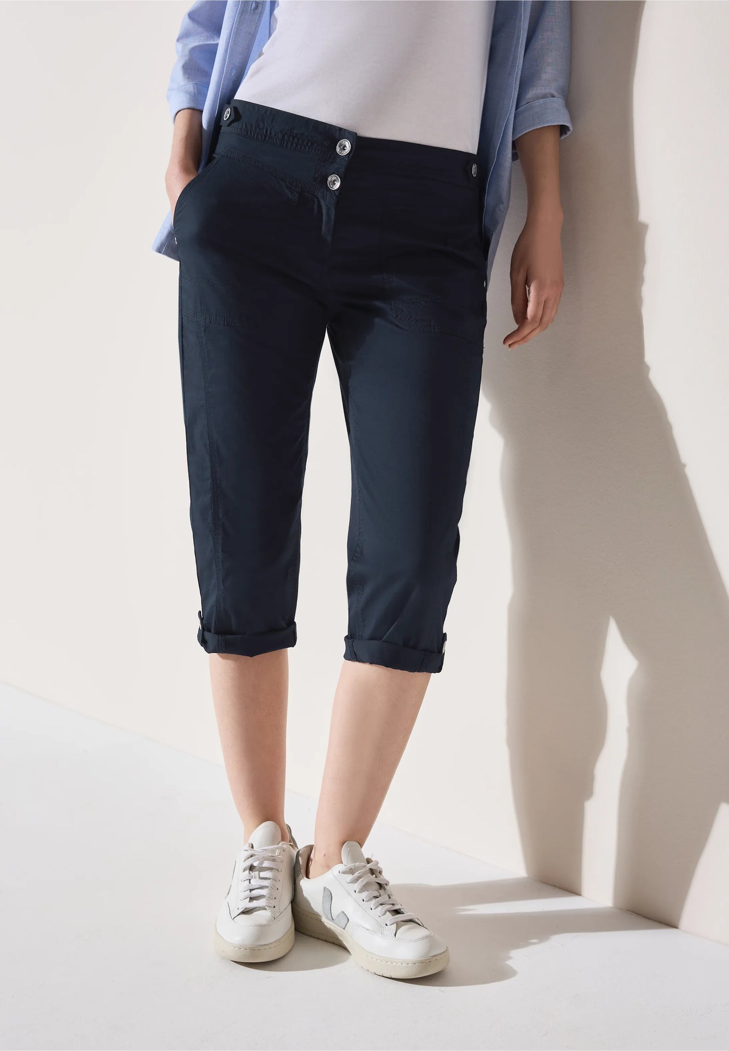 3/4 Papertouch Trousers, Universal Blue