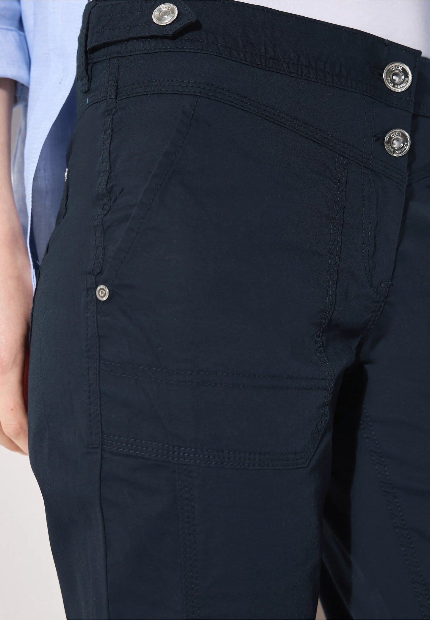 3/4 Papertouch Trousers, Universal Blue