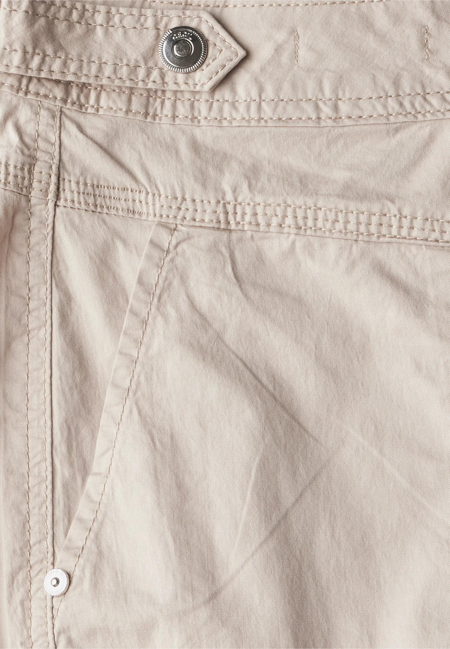 3/4 Papertouch Trousers, Boulder Beige