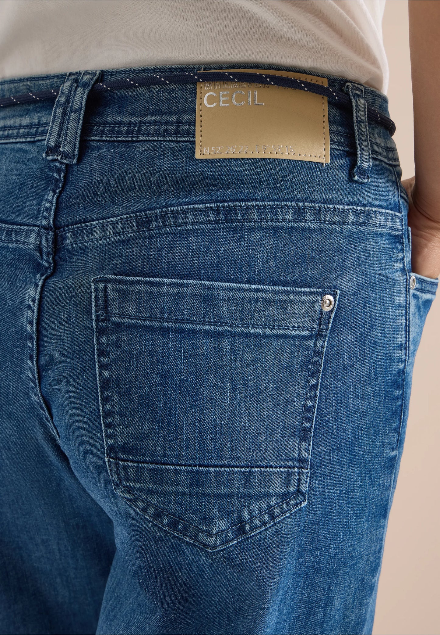 High Waist Flared Leg Jeans
