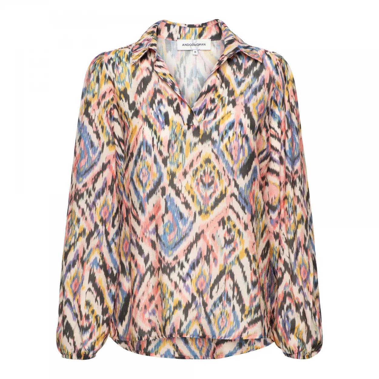 Wendy Ikat Print Shirt