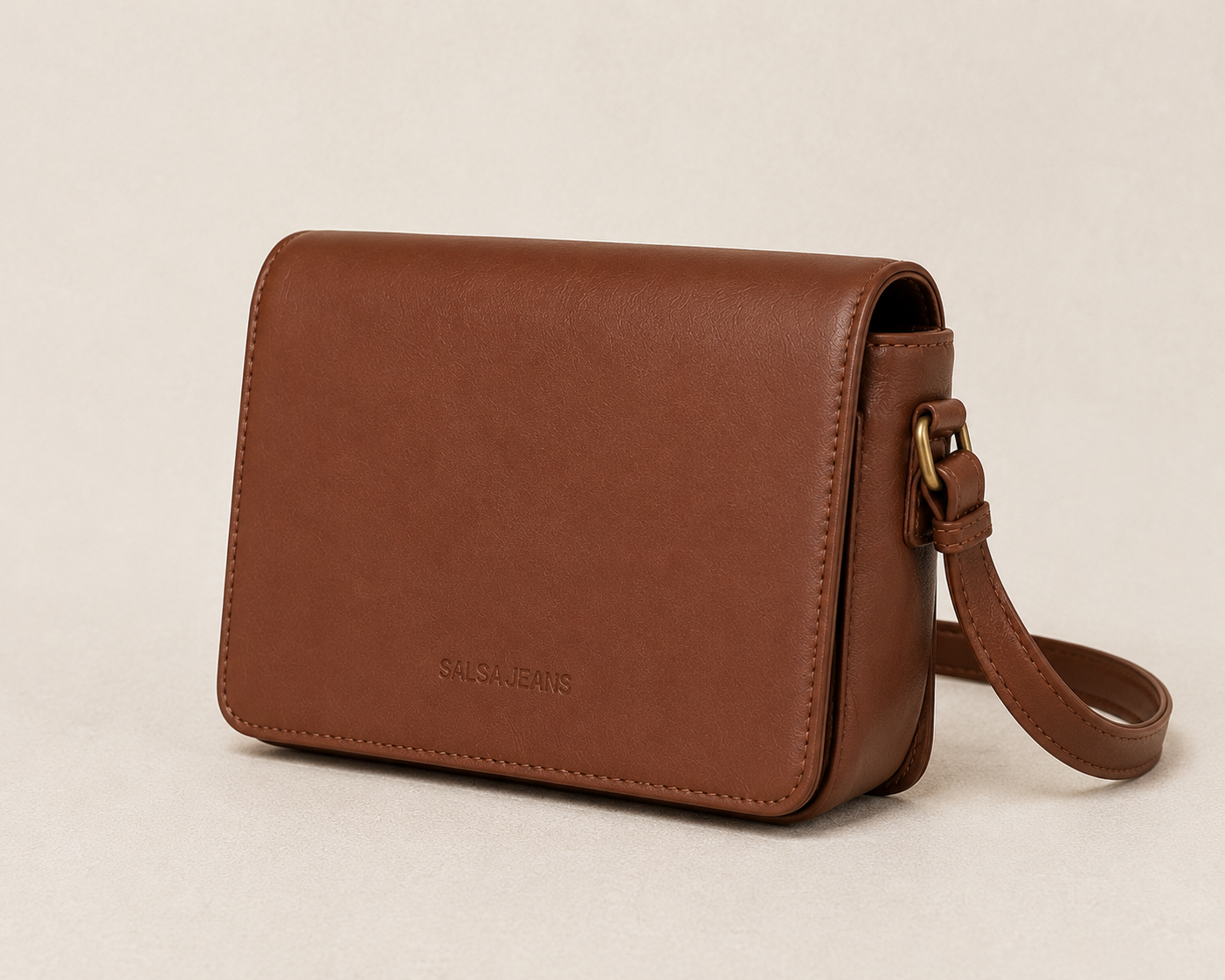 Crossbody Bag with Magnetic Flap Closure