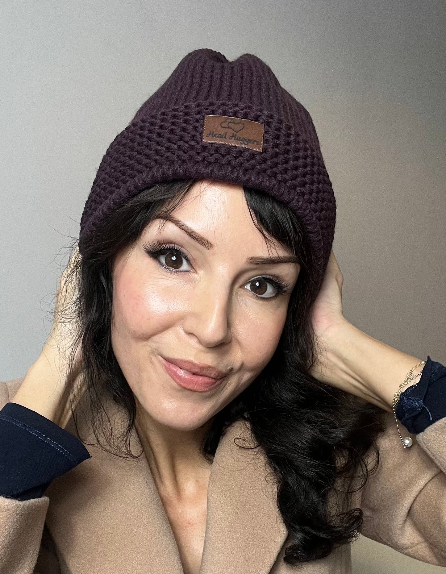 The Head Huggers Hat, Chocolate Brown