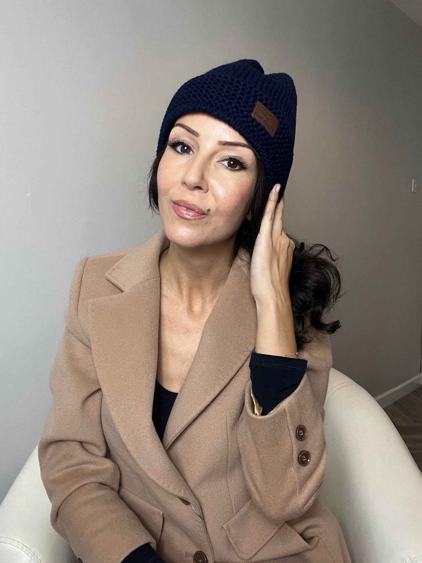 The Head Huggers Hat, Dark Navy