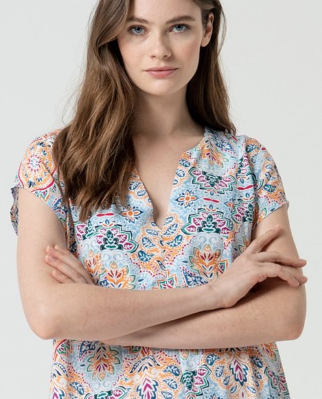 Ecovero Viscose Dress Multi