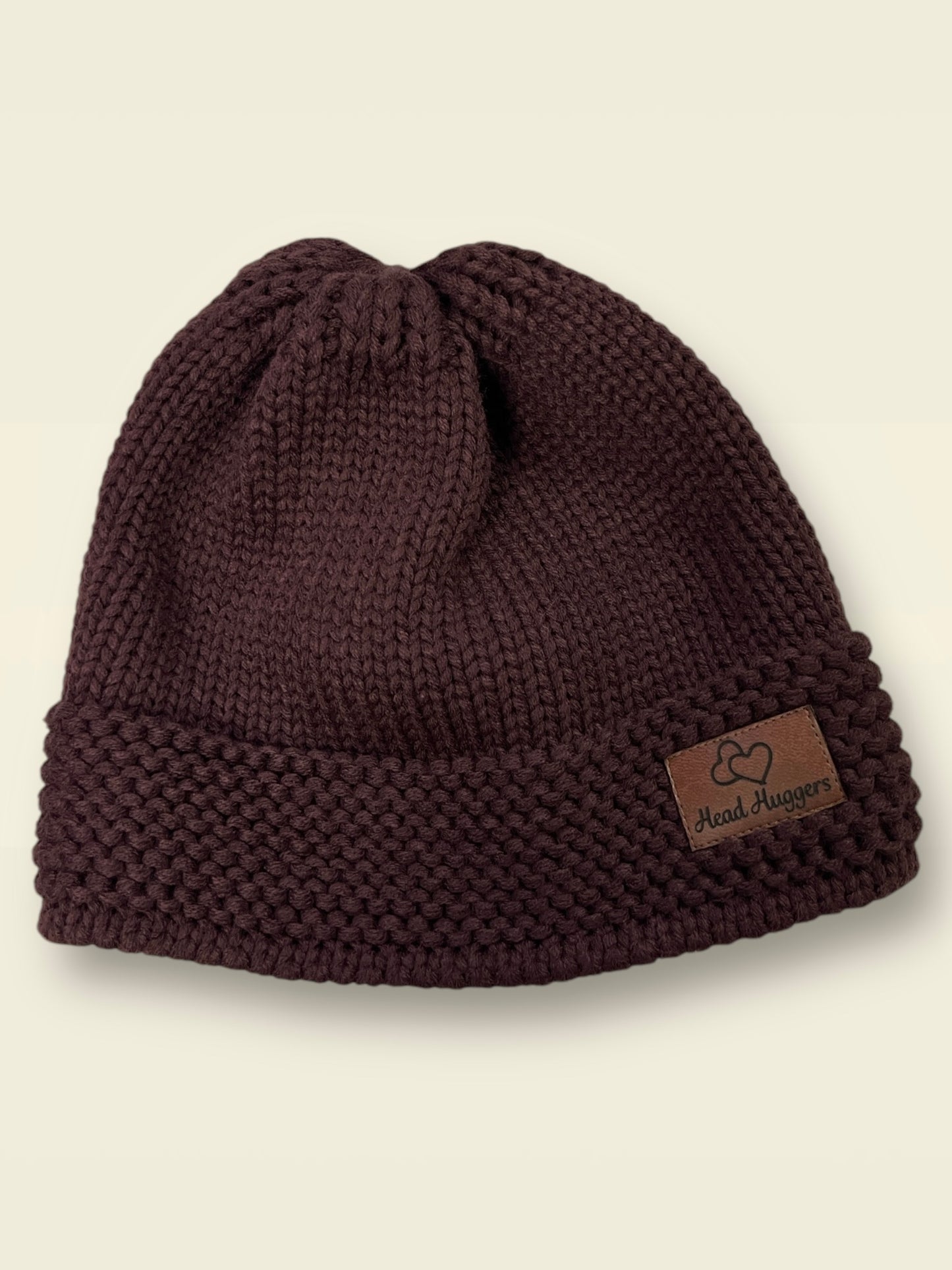 The Head Huggers Hat, Chocolate Brown