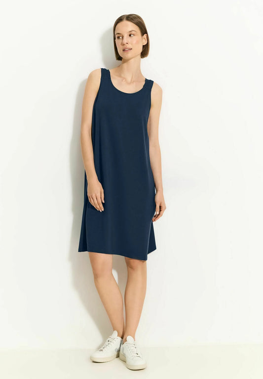 Solid Jersey A-Line Dress