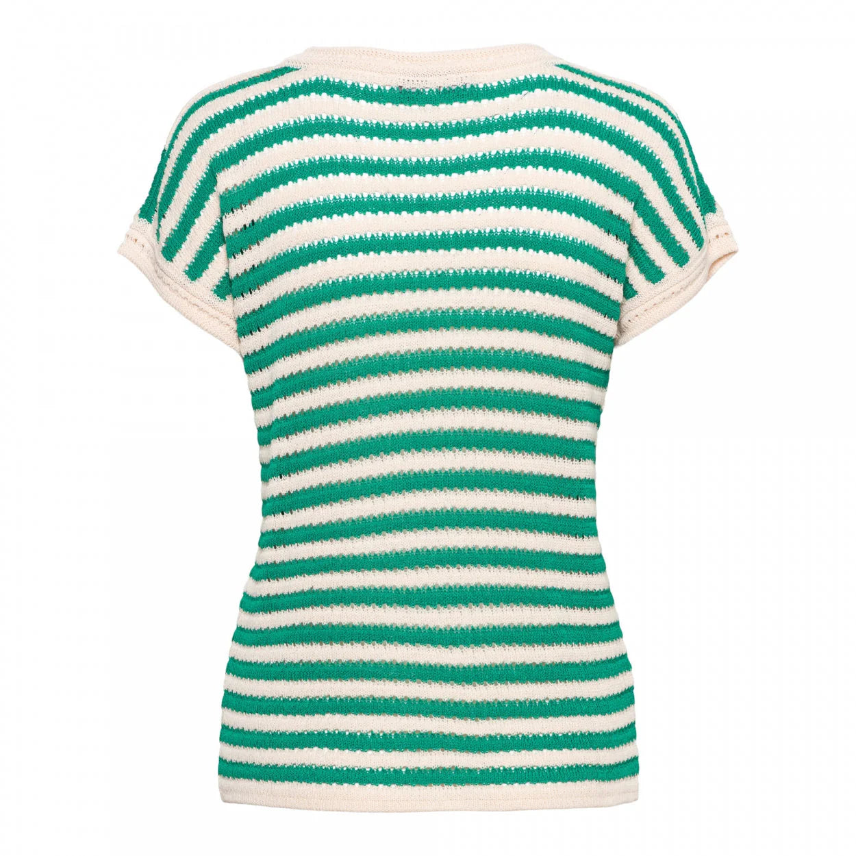 Bonita Striped Top, Green