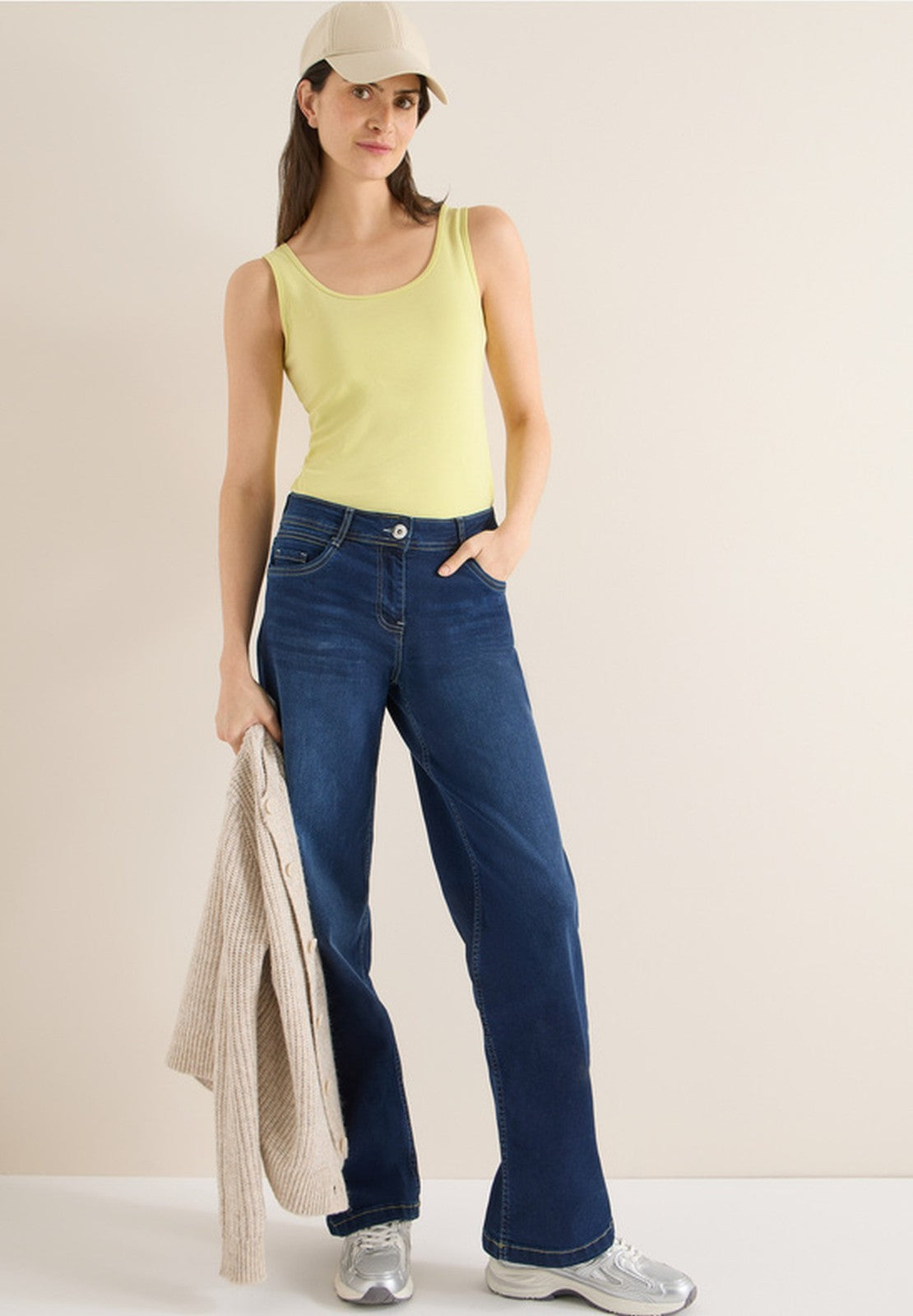 Basic Top, Iced Yellow