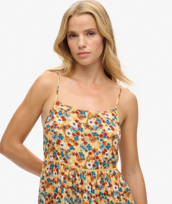 Floral Mini Cami Dress