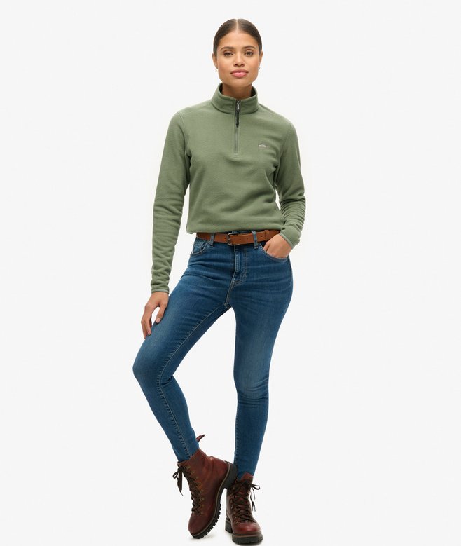 Polar Fleece Half Zip Jumper