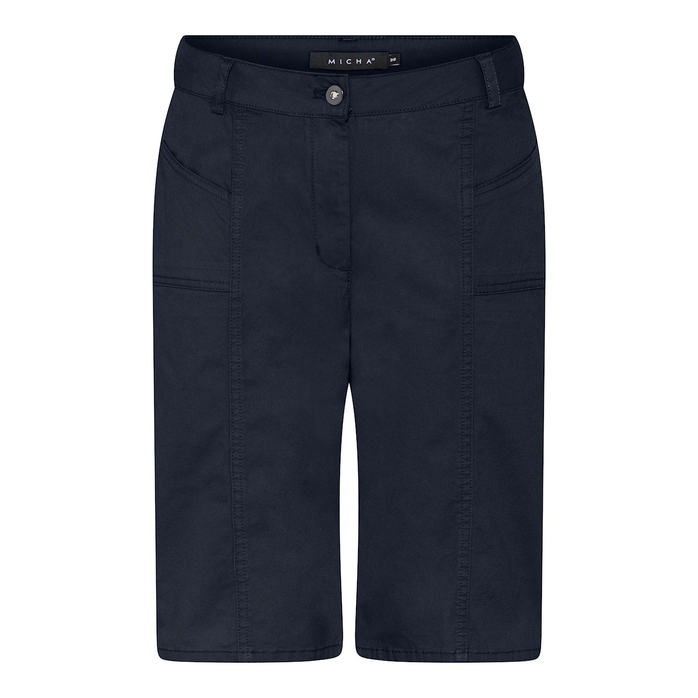 Wide Leg Bermuda Shorts