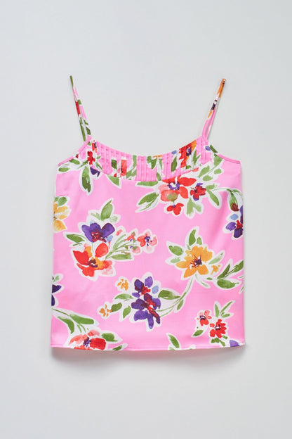 Top with Floral Pattern