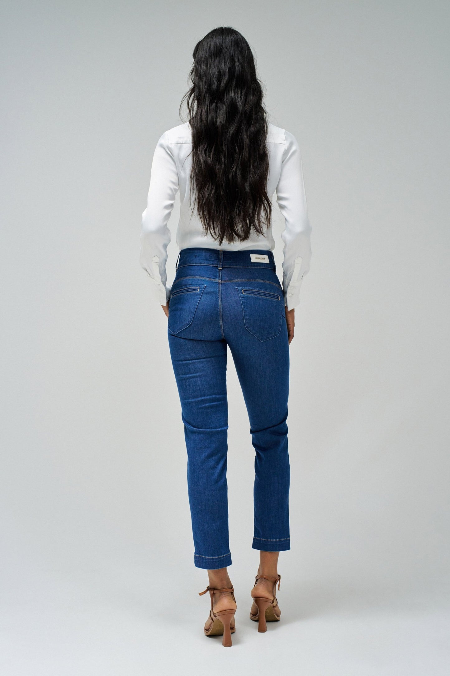 Salsa Secret Push In Cropped Slim Jeans