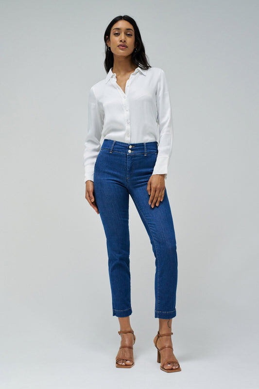 Salsa Secret Push In Cropped Slim Jeans