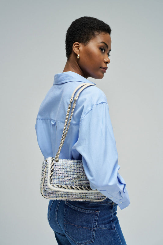 Salsa Jeans Tweed Crossbody Bag