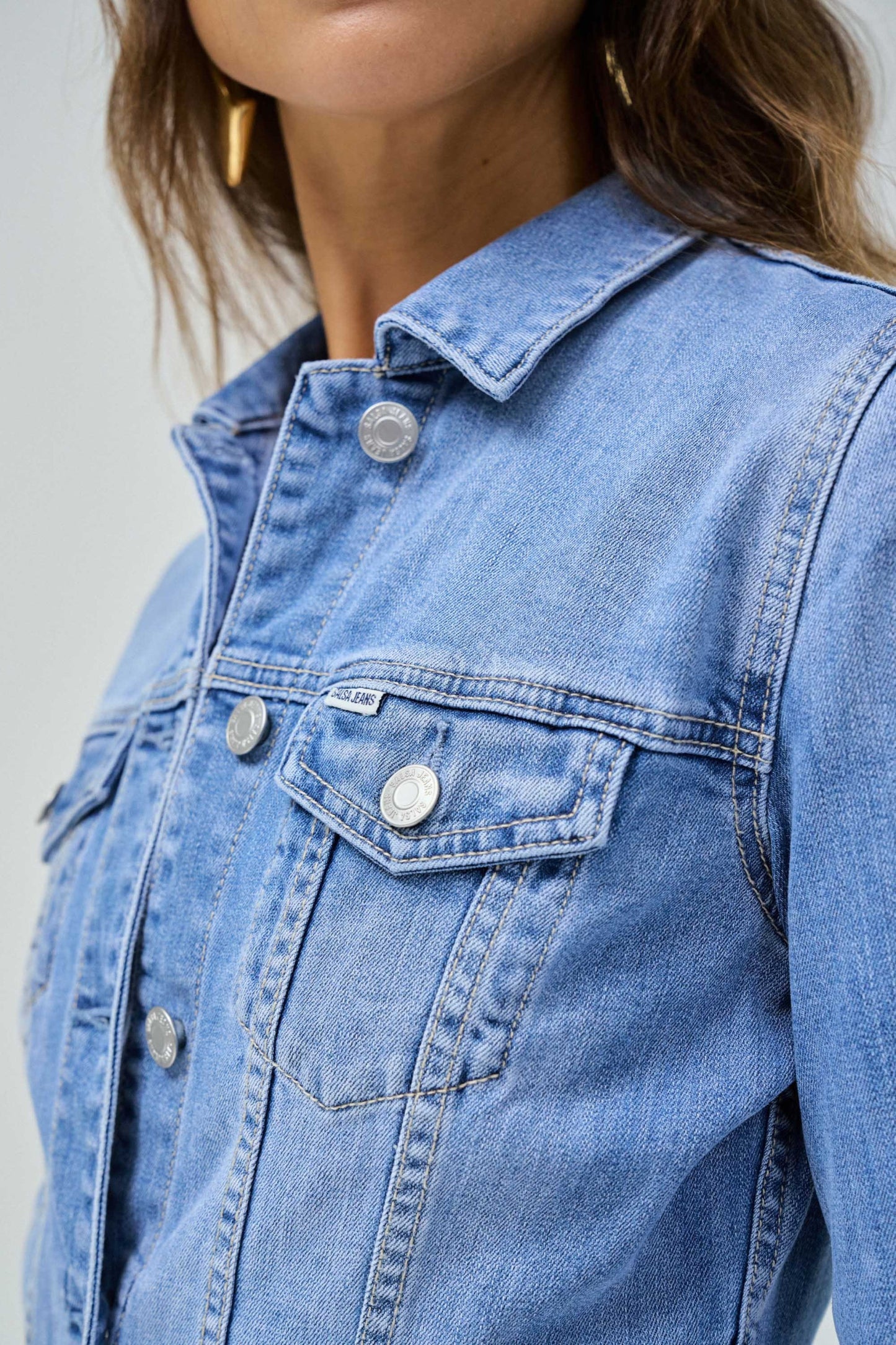 Slim Fit Denim Jacket