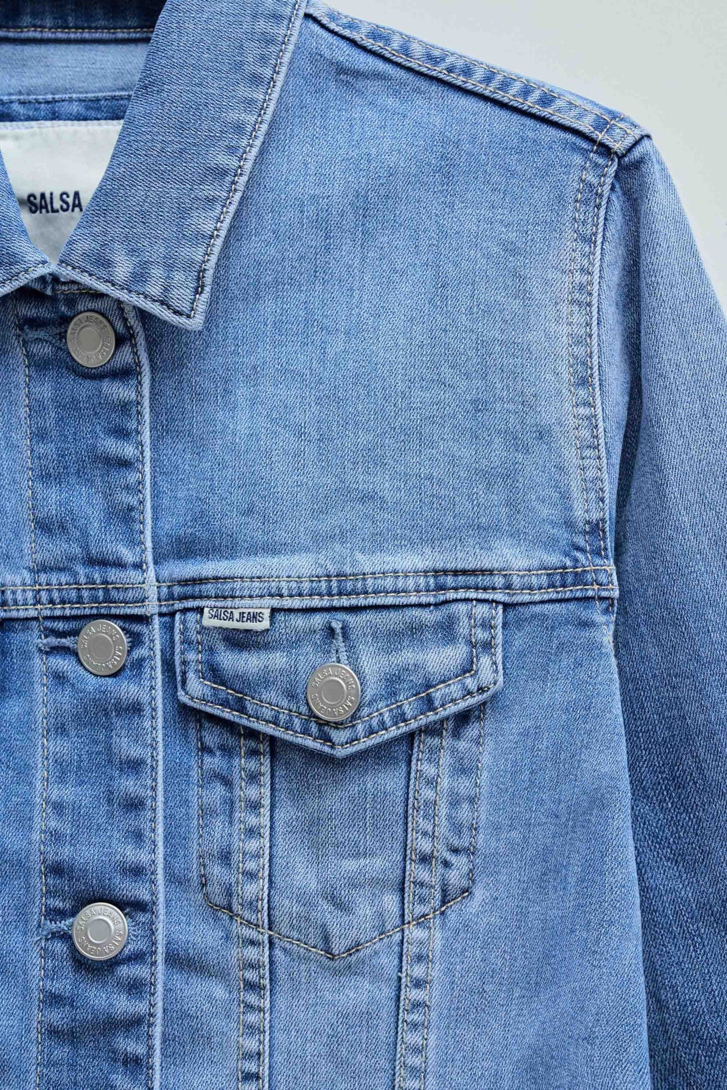 Slim Fit Denim Jacket