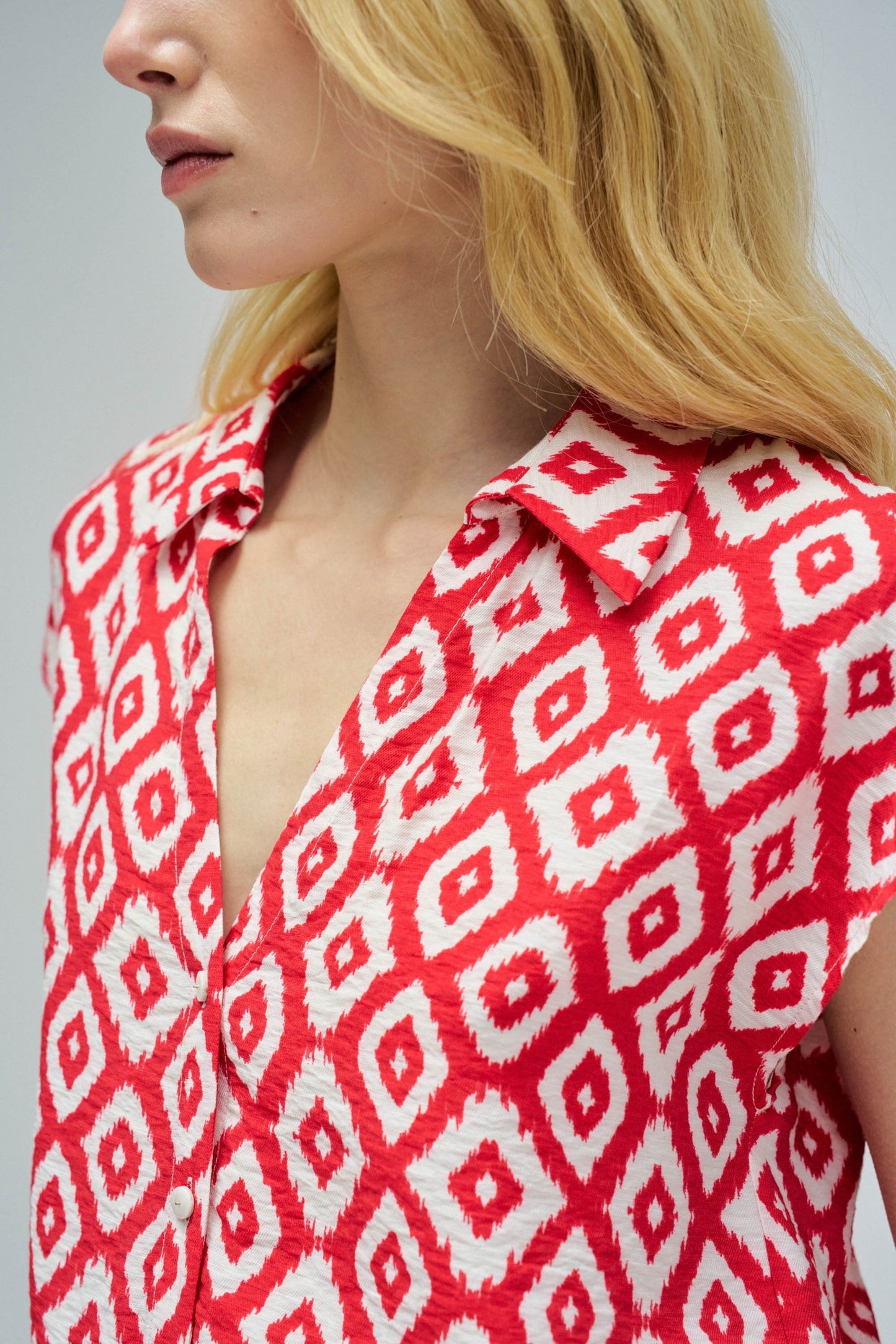 Salsa Jeans Pattern Blouse
