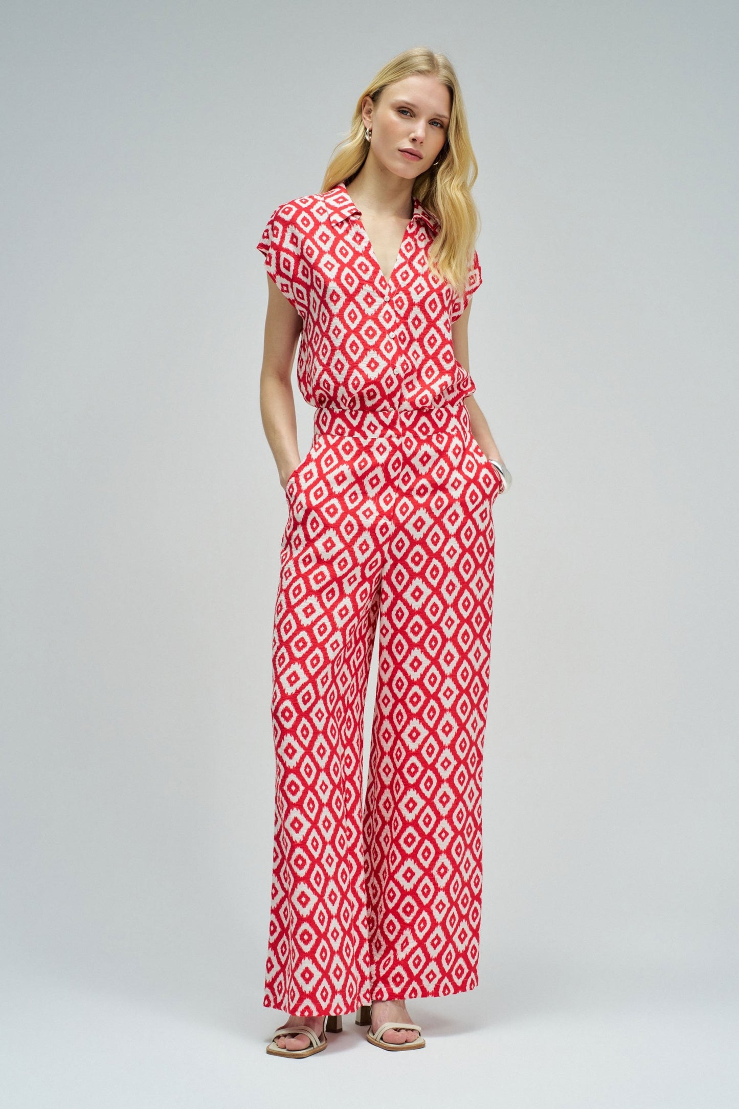 Salsa Jeans Pattern Blouse