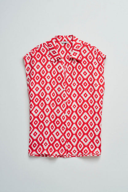 Salsa Jeans Pattern Blouse